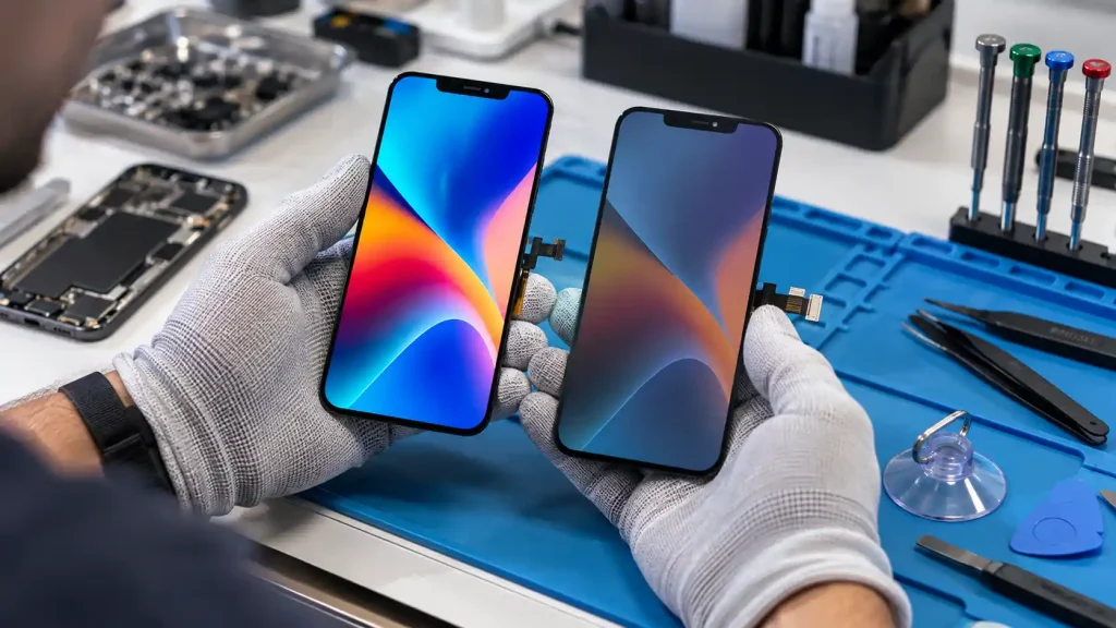 Originalni ili zamenski ekran za telefon – razlike u kvalitetu i šta pitati servis